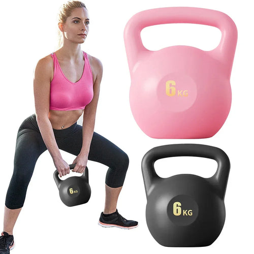 4/6KG Water-filled Kettlebell Soft Kettlebell Anti Slip Grip Hand Weight for Home Workouts Muscle Training Kettlebell Deep Squat