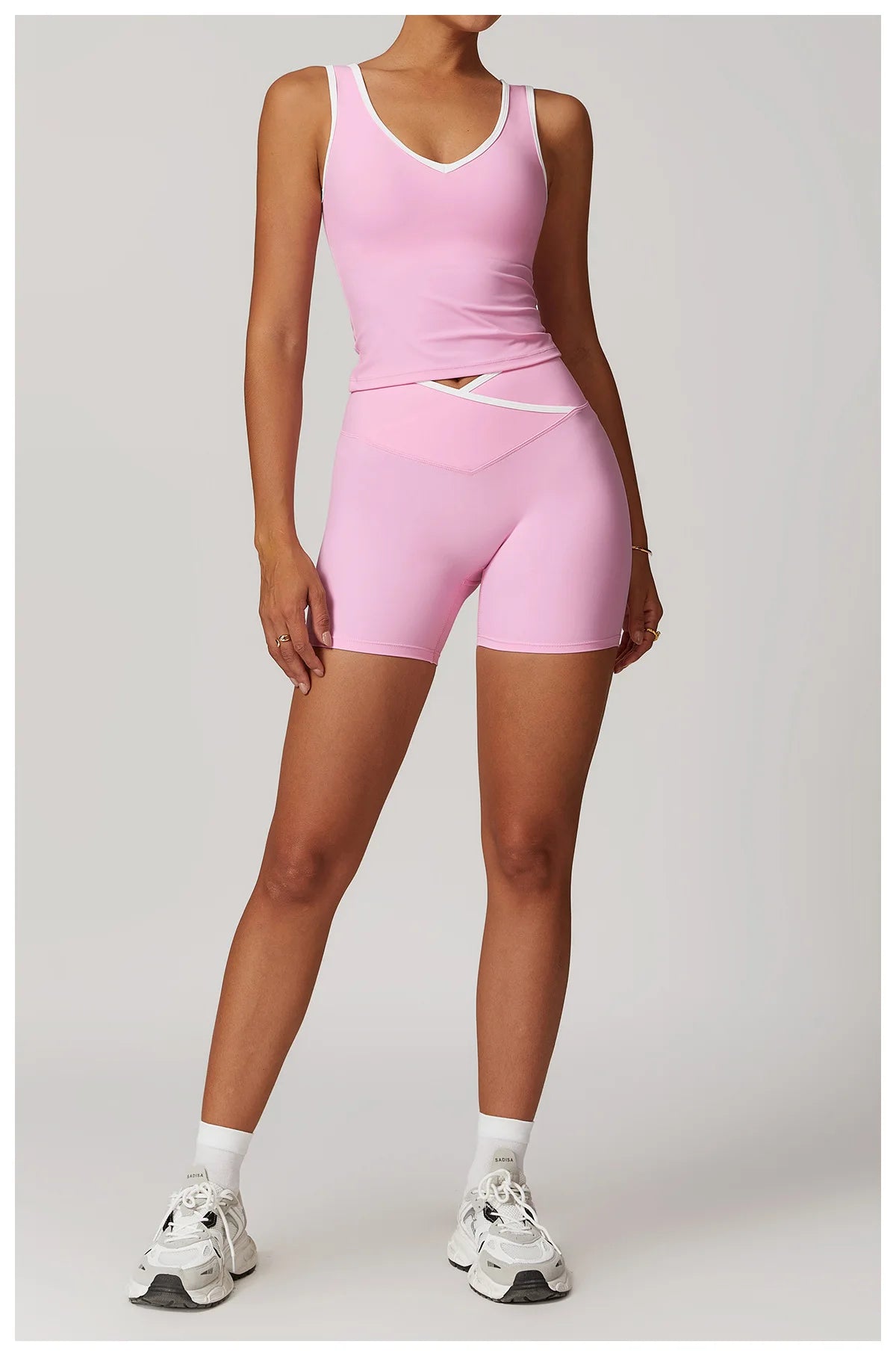 Yoga Set 2 Pieces Workout Outfits Fitness Sportswear Gym Tracksuit High Waist Leggings Sports Bra Athletic Wear Women Clothes