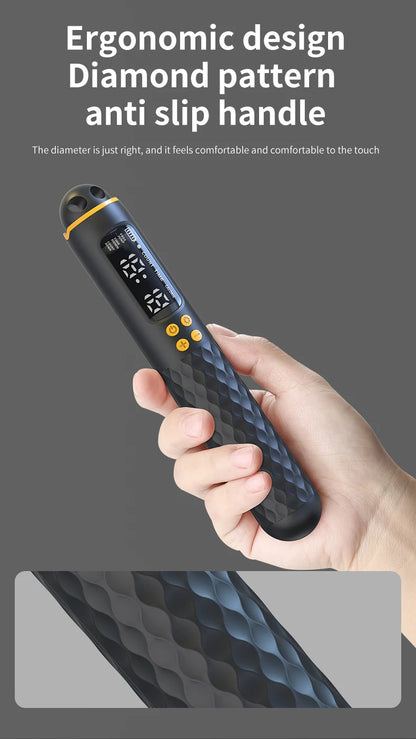 New Rechargeable USB Electronic Technology Jump Rope Wire Rope Adjustable Jump Rope Trainer Digital Wireless Calorie Counter