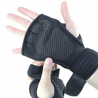 Training Sport Gloves for Men Women Workout Gloves Fitness Body Building Weightlifting Gym Hand Wrist Palm Protector Gloves