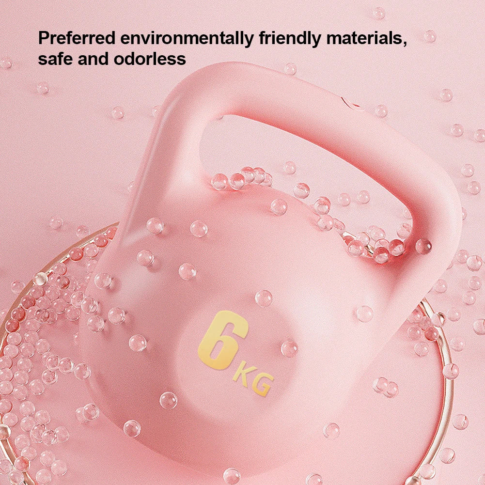 4/6KG Water-filled Kettlebell Soft Kettlebell Anti Slip Grip Hand Weight for Home Workouts Muscle Training Kettlebell Deep Squat