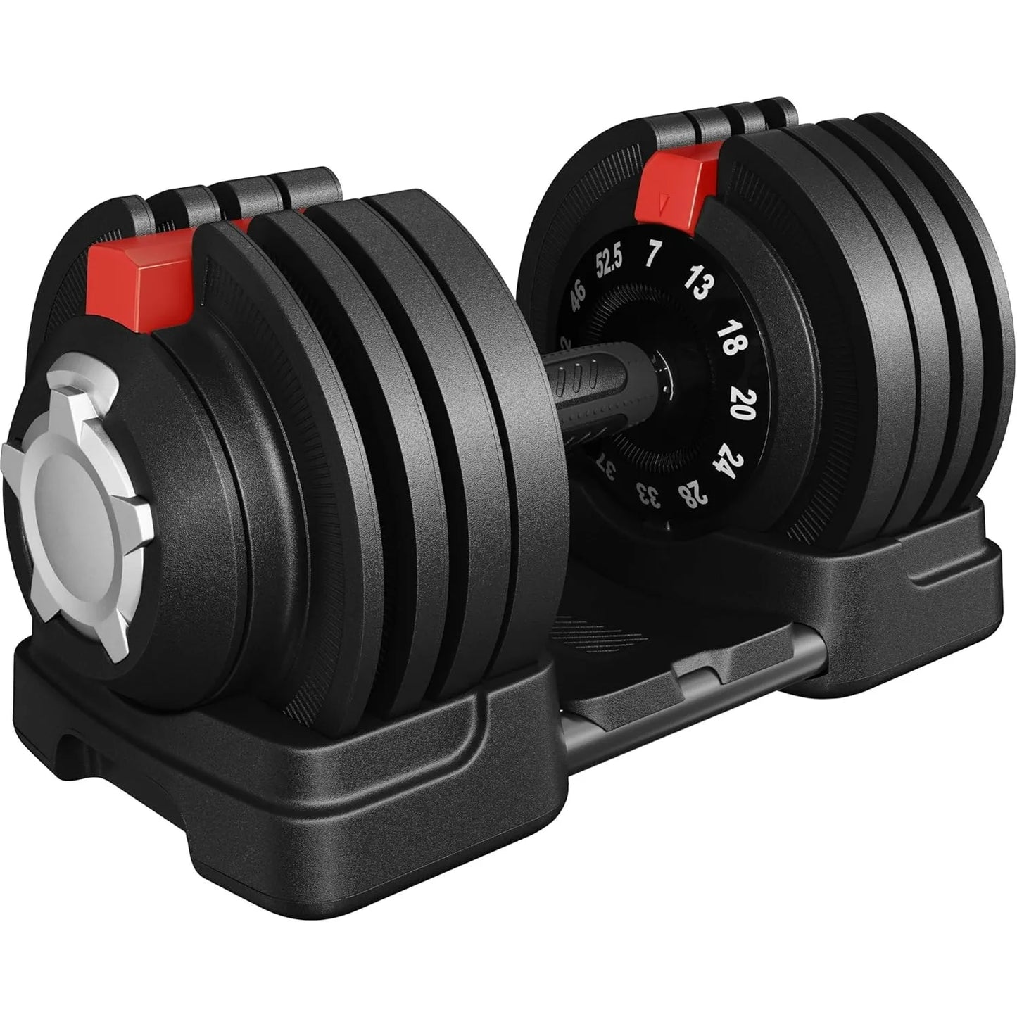 Adjustable Dumbbell Set 28/40/52.5/90LBS Adjustable Dumbbells Fast Adjust Dumbbell Weight Set